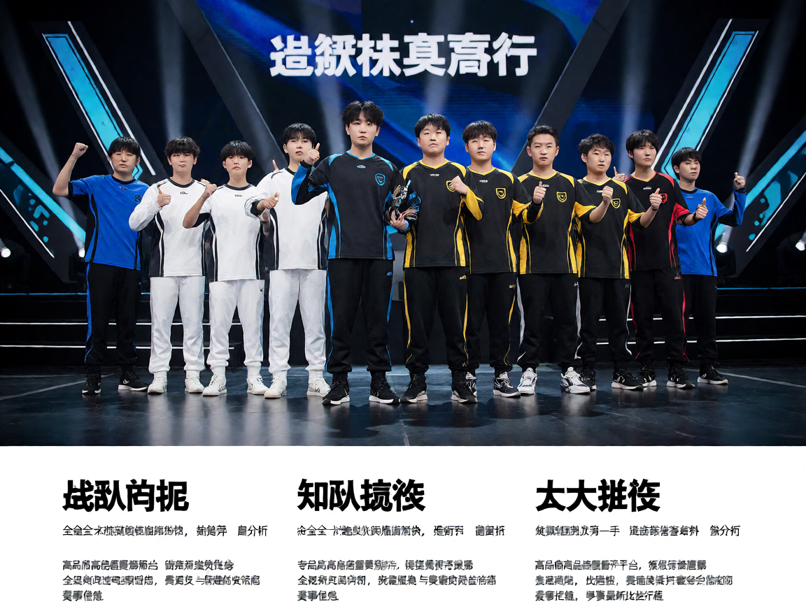 电竞战队集体亮相赛场