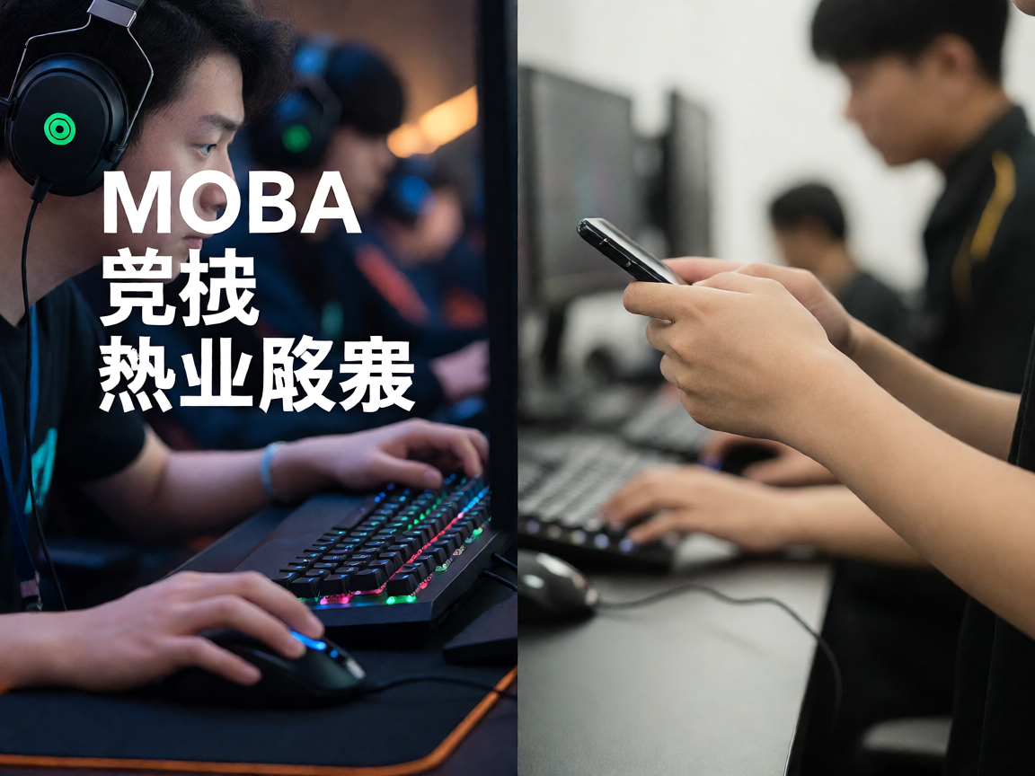 MOBA类电竞项目比赛画面